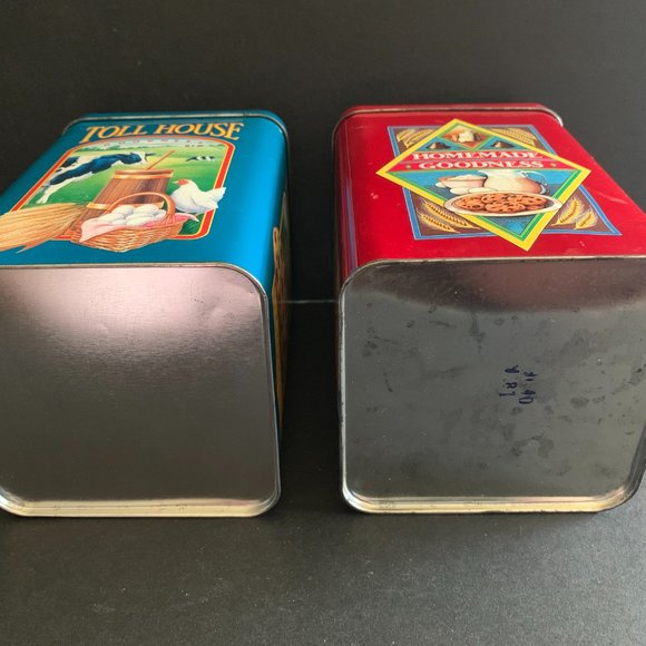 2 - Vintage Nestle Rectangle Tins - Picture 5 of 7